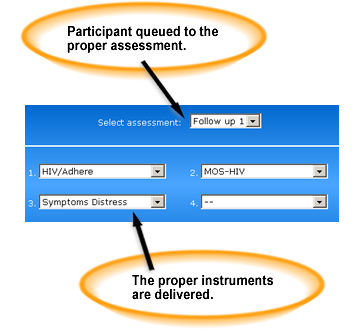 image: Assessment selection